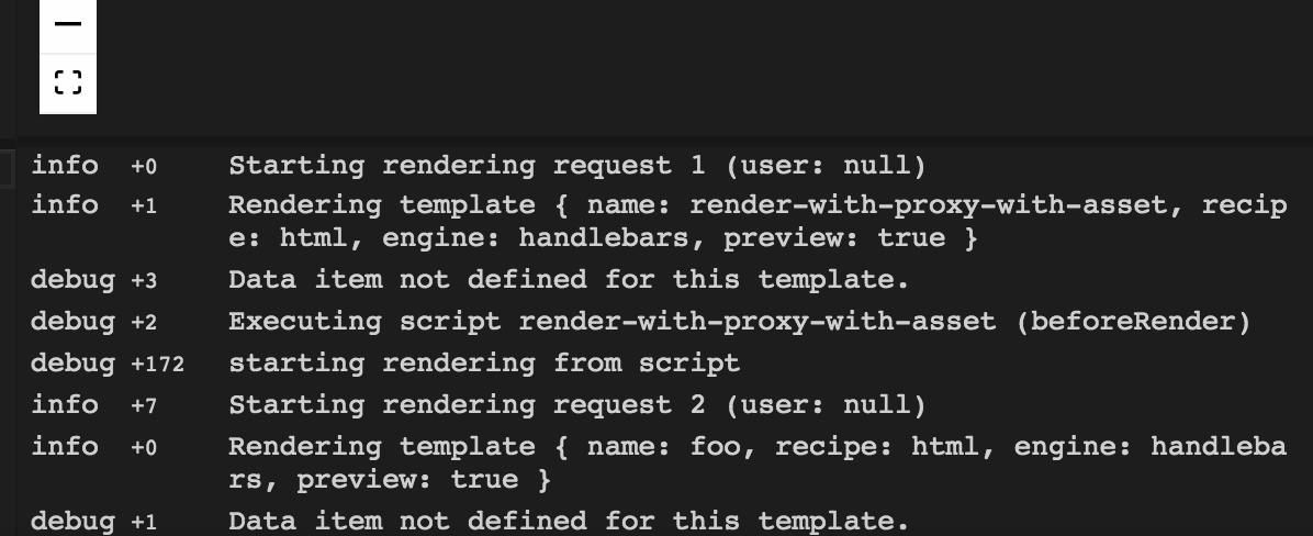 add more style to studio profiler logs 🌈 · Issue #832 · jsreport ...