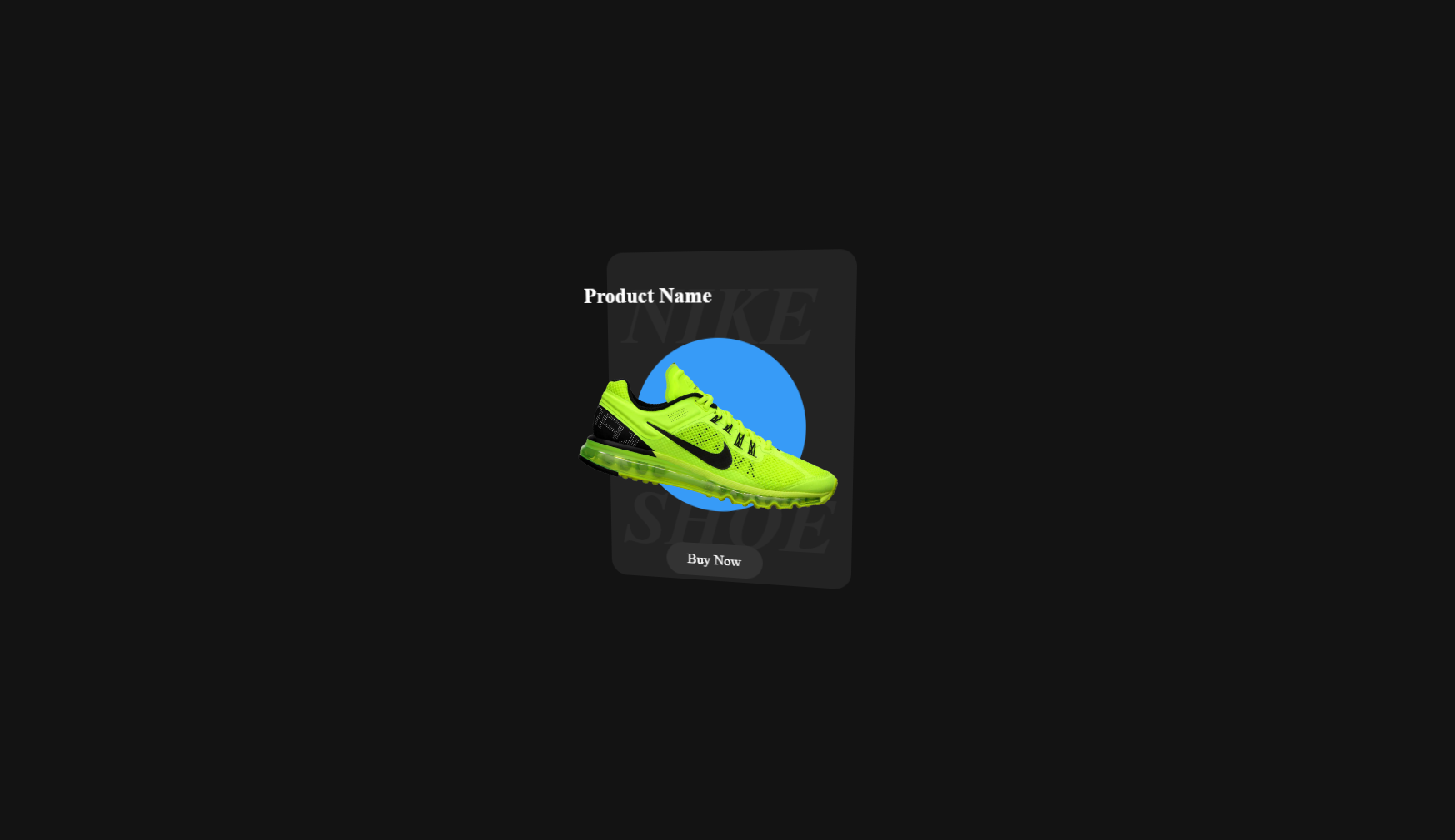 GitHub - WeiYun0912/3D-CSS-Shoes-Card