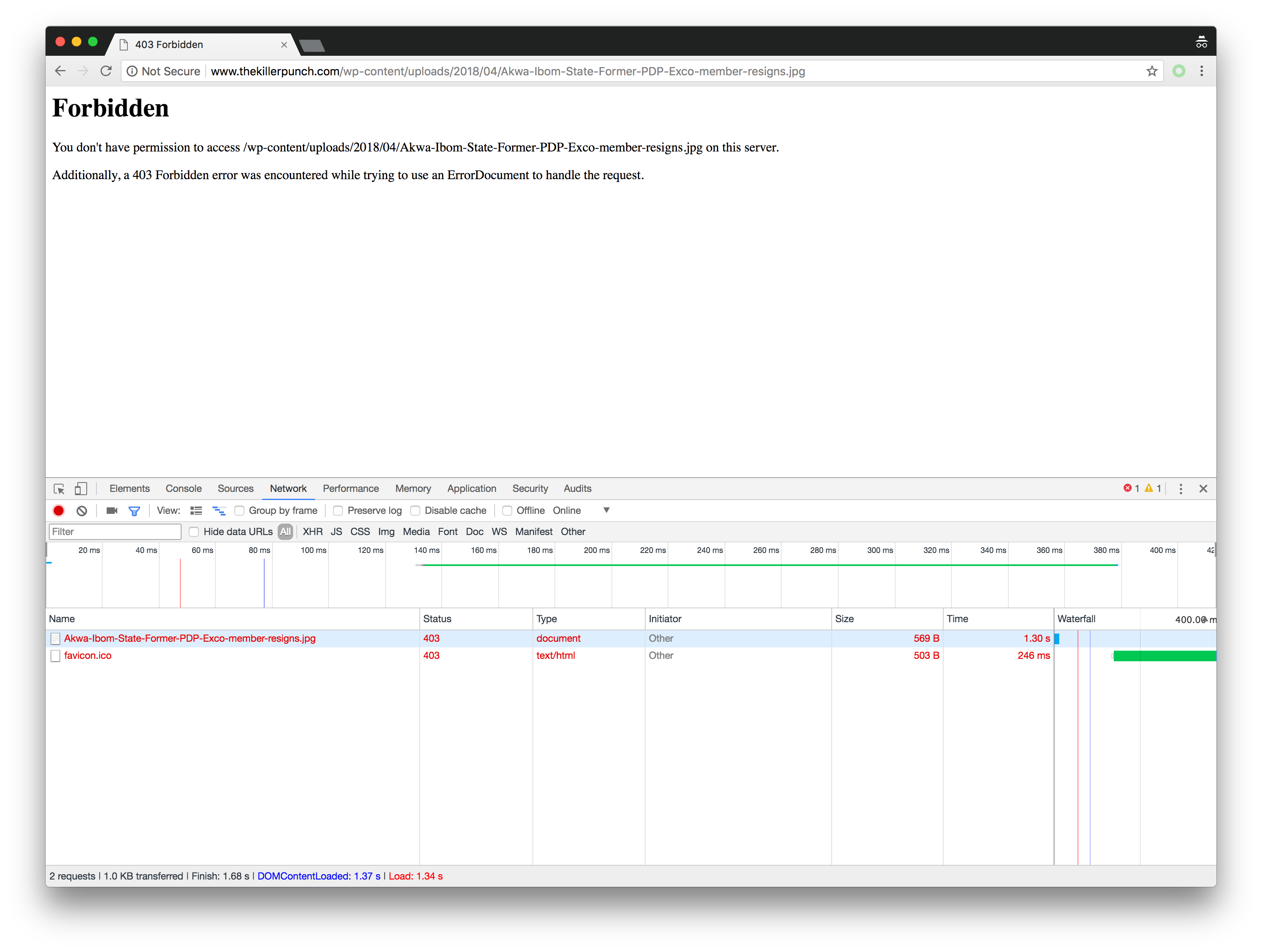 Remote data could not be fetched Facebook pictures · Issue 8298