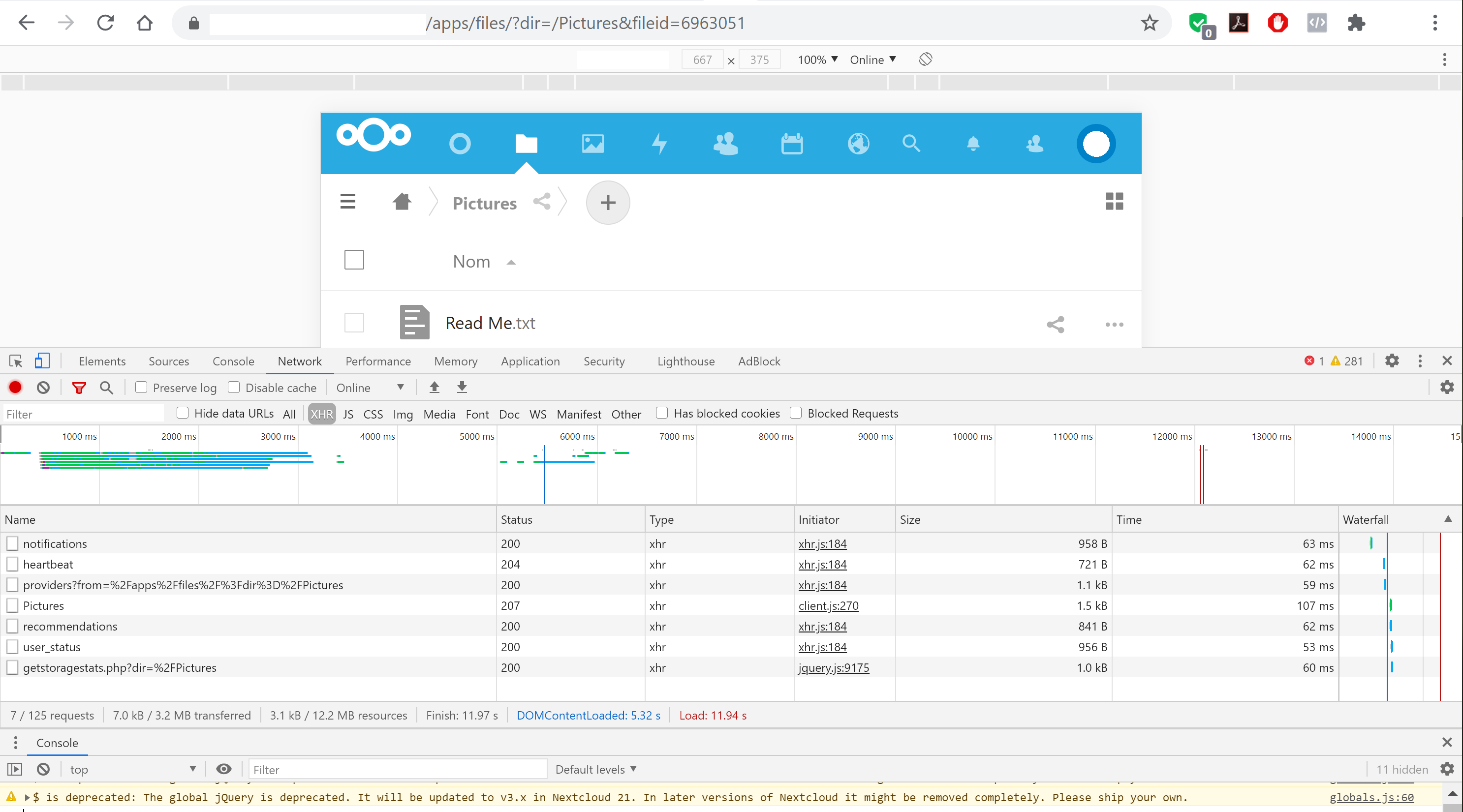 Bug Share file - 01 - Fresh page reload