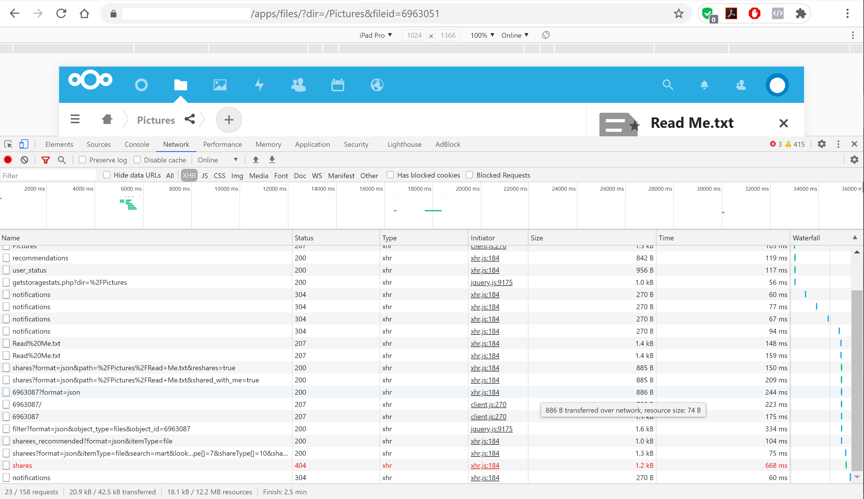Bug Share file - 021 - Adding share with contact error