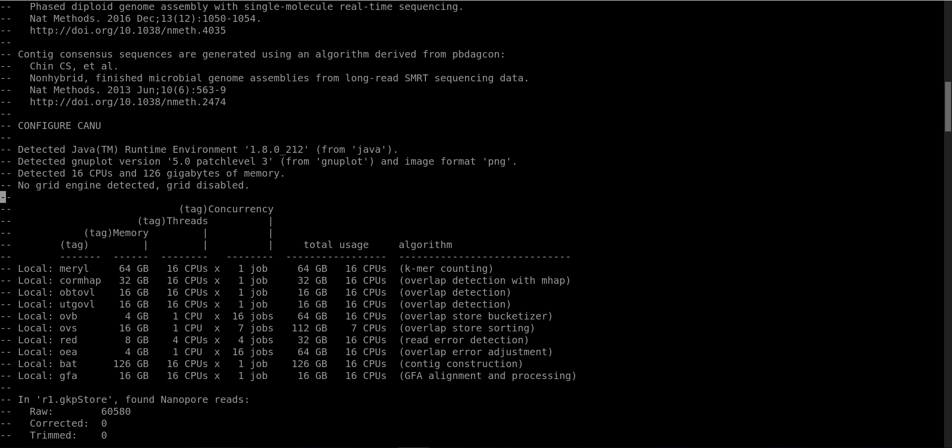 canu 1.7.1 stops in correction · Issue #1367 · marbl/canu · GitHub
