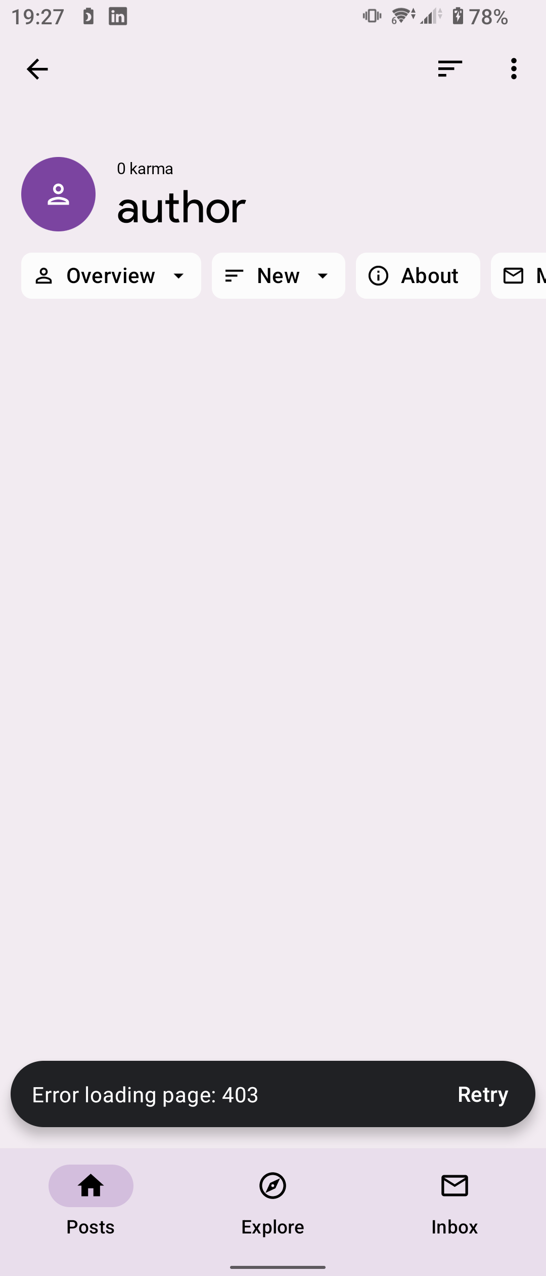 [BUG] Onboarding: Author and subreddit are clickable · Issue #1195 ...