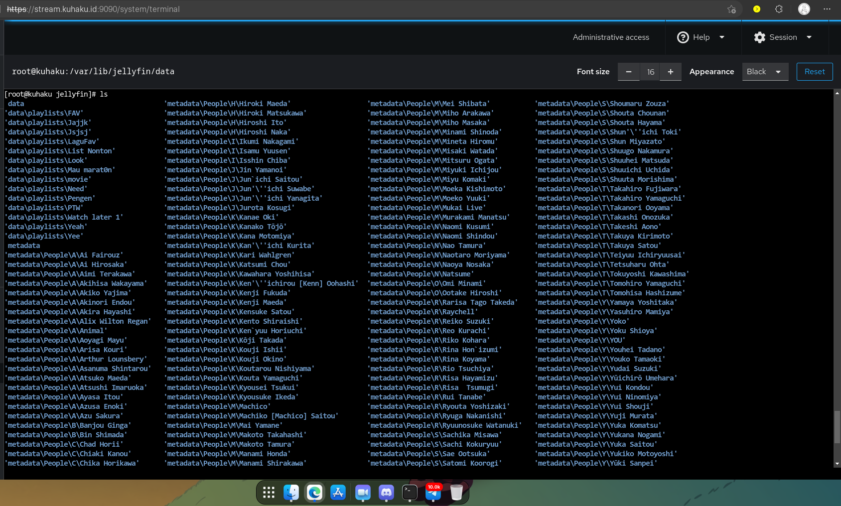 [Issue] The path to the metadata directory creates the wrong directory