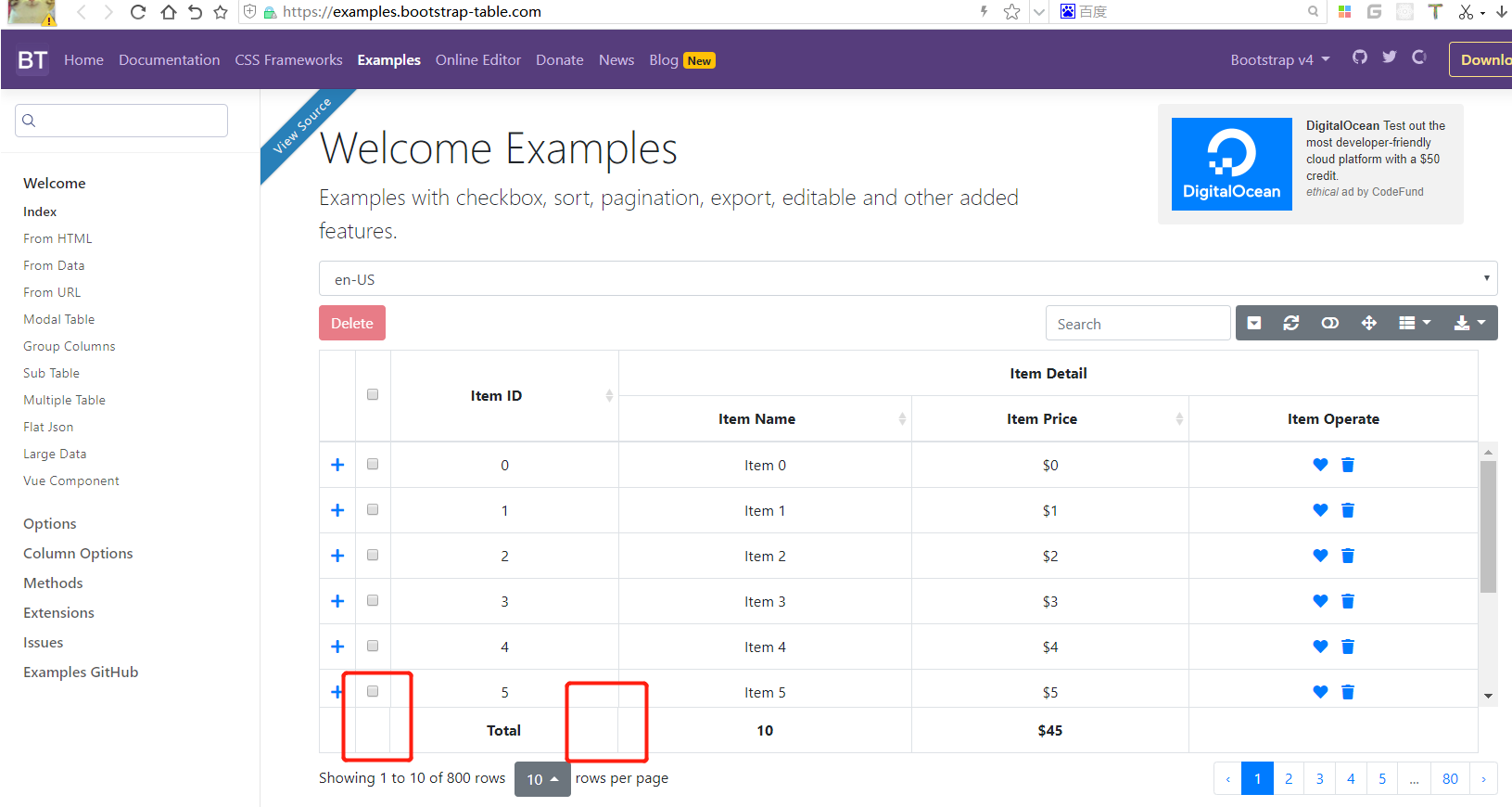 官网实例的单元格错位 · Issue #4599 · wenzhixin/bootstrap-table · GitHub