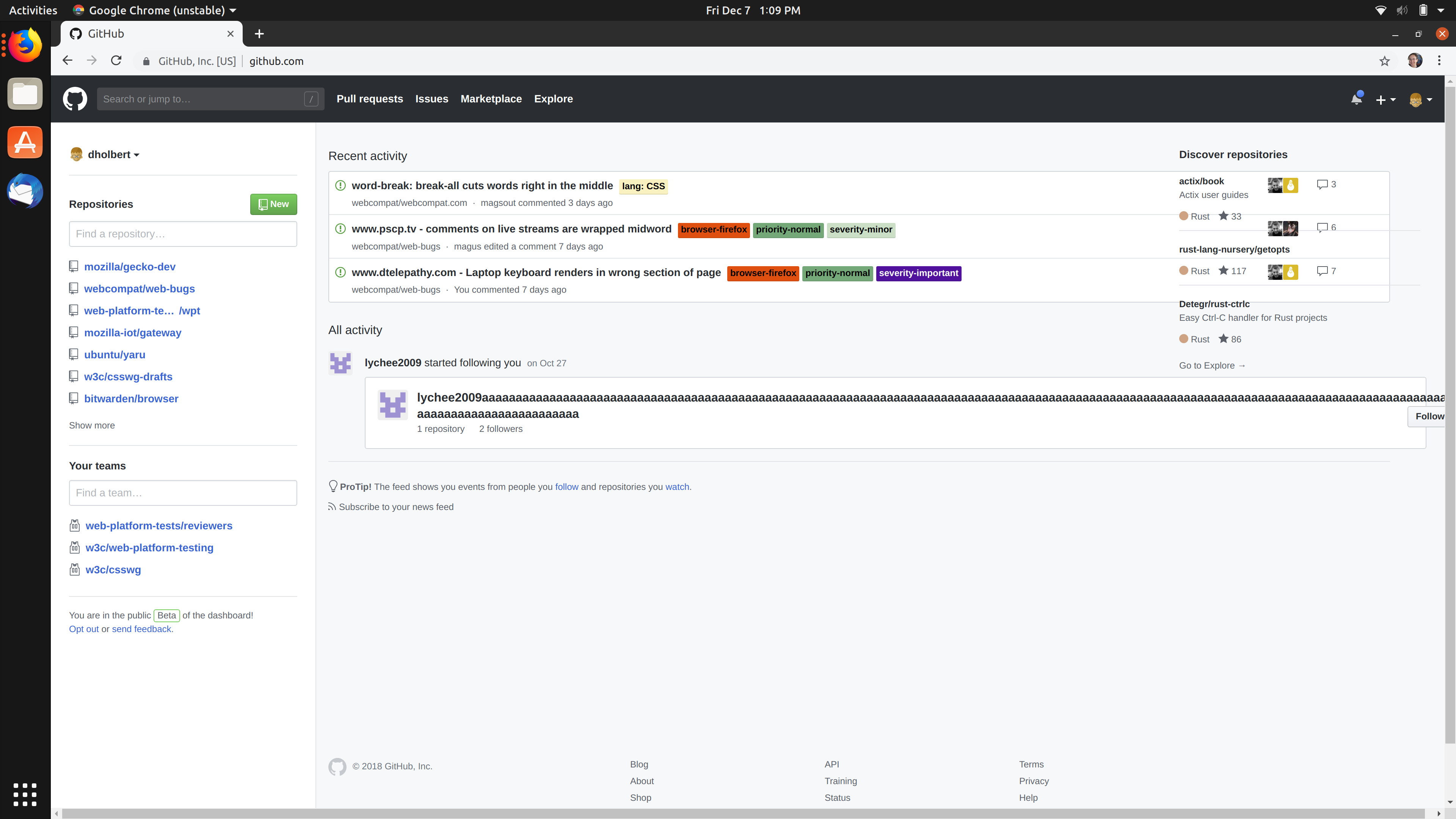 github.com - design is broken · Issue #22348 · webcompat/web-bugs · GitHub