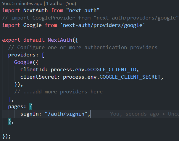 Error when trying to make a signin page · nextauthjs next-auth ...