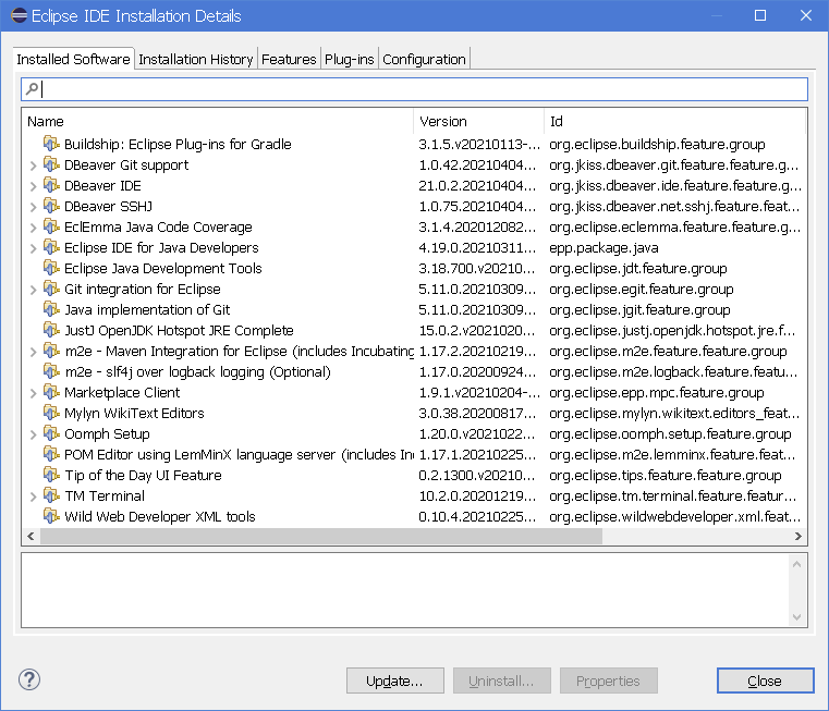 Empty .dbeaver folders created in eclipse projects · Issue 12059