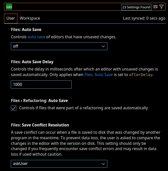 Unsaved file content (at least on Linux x64) · Issue #175007 ...