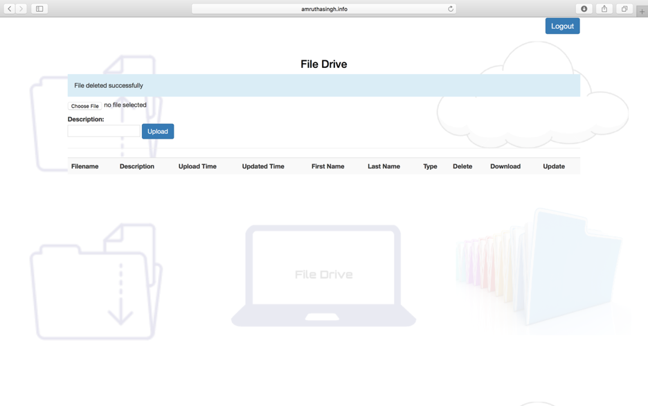 GitHub - amruthasingh/FileDrive: FileDrive is a python-based file ...