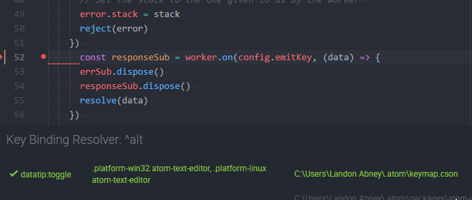 datatip flickers when keybind held · Issue #20 · facebookarchive/atom ...