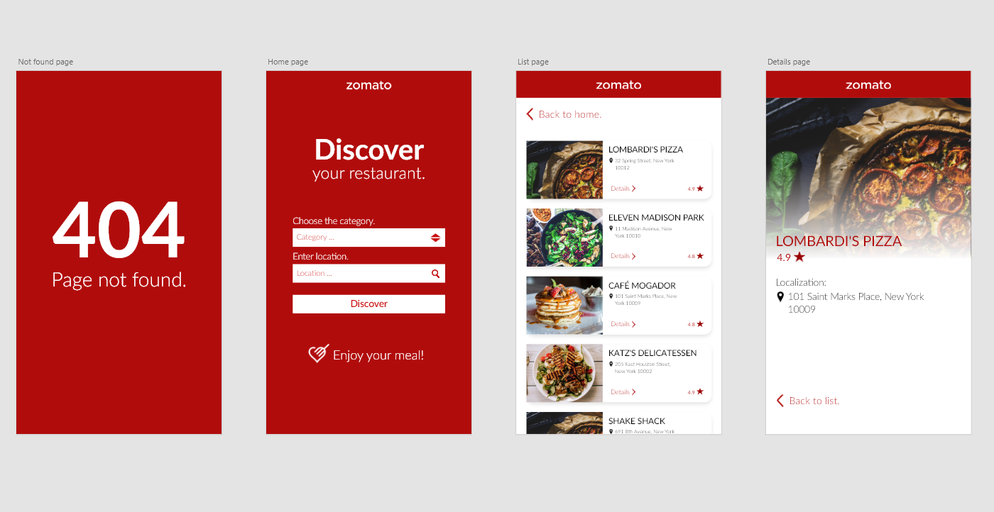GitHub - bartstc/restaurant_searcher_zomato_api: React, Zomato API