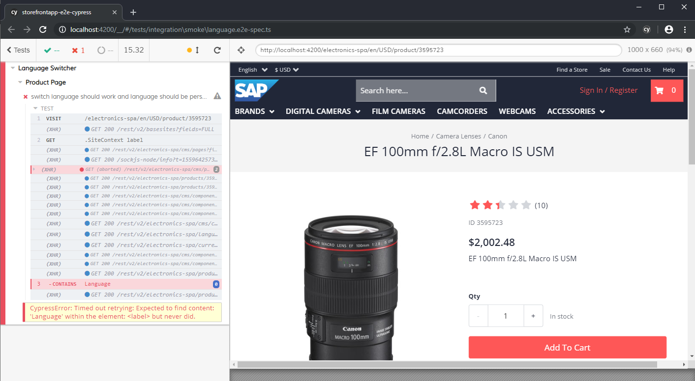 Fix e2e language tests · Issue #2850 · SAP/spartacus · GitHub