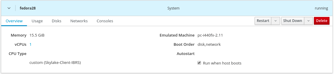 Machines: values of CPU Type and Autostart can get misaligned · Issue ...