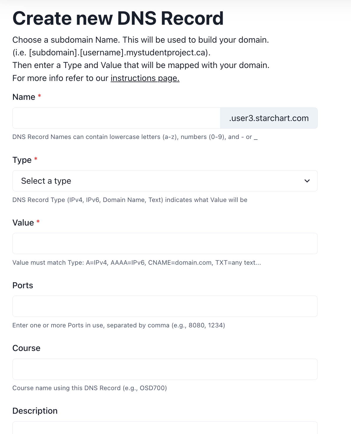 Improve instructions link on DNS Record page and form · Issue #597 ...