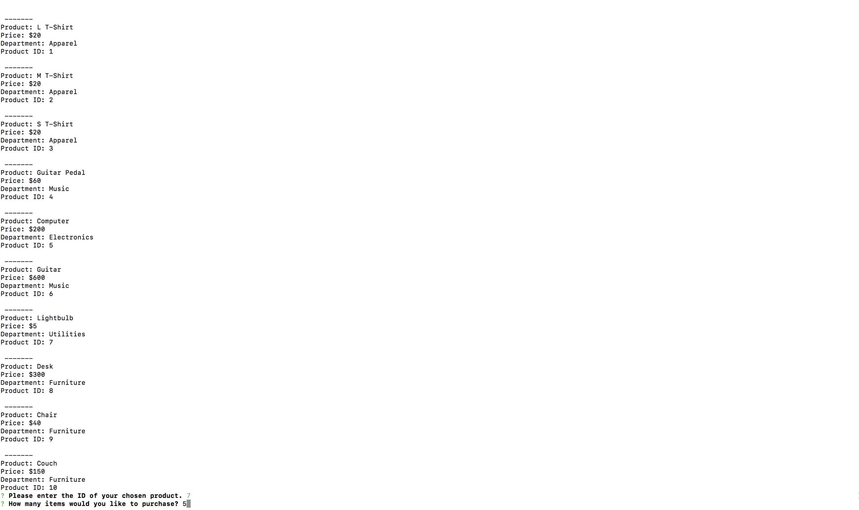 GitHub - Kprov/customer-view-cli: CLI application that stores inventory ...