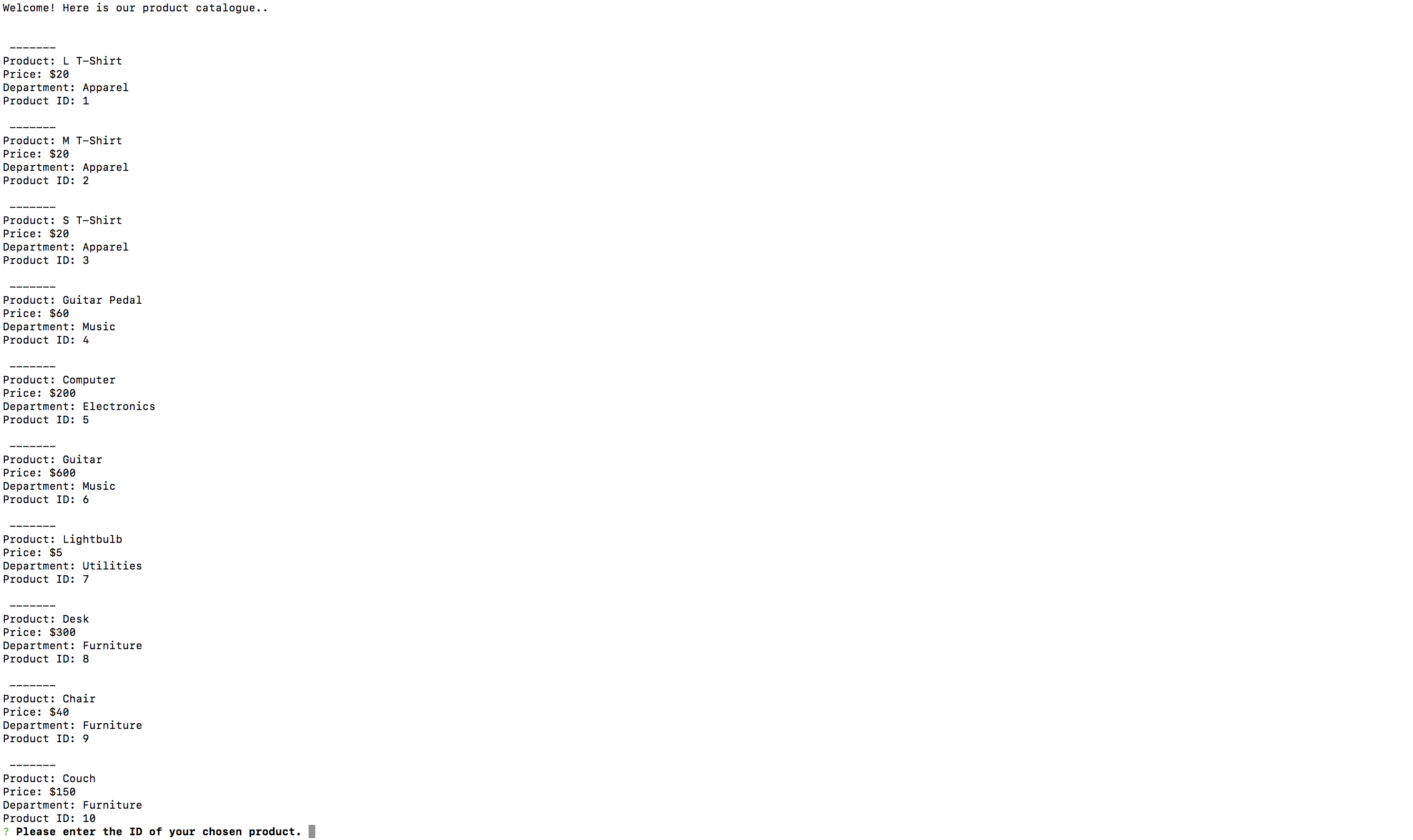 GitHub - Kprov/customer-view-cli: CLI application that stores inventory ...