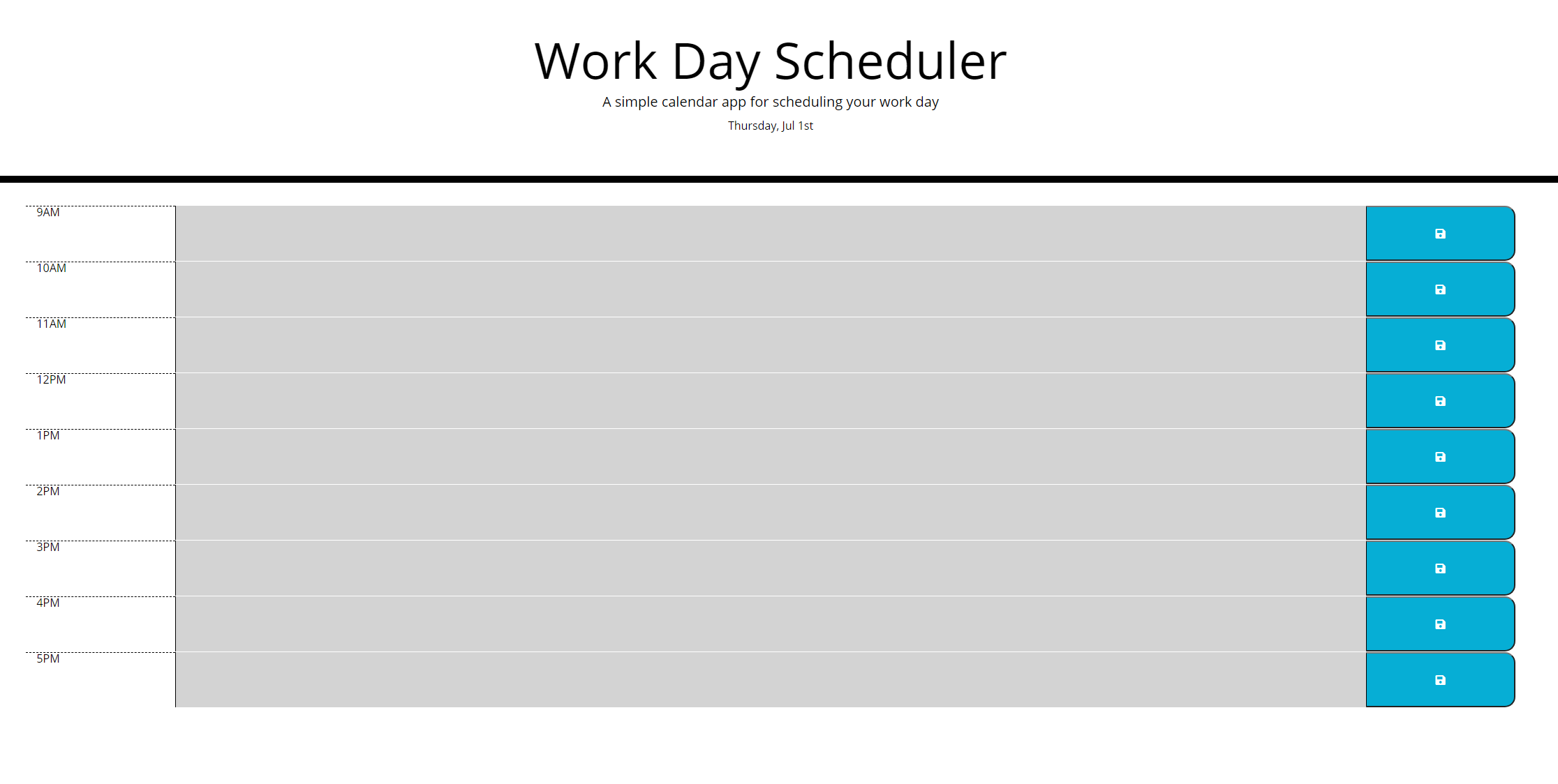 GitHub - julioPlaceres/work_scheduler: A simple calendar application ...