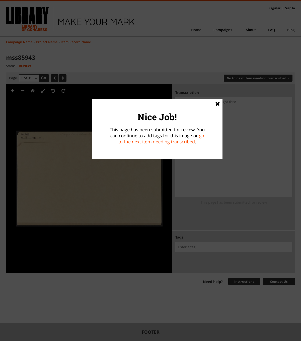 03-blank-submit for review clicked
