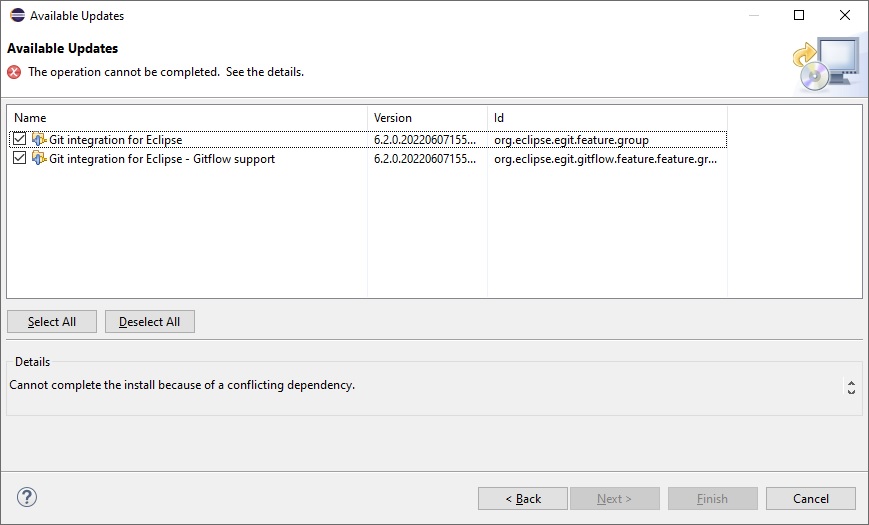 eclipse how to fix Can't update anymore... · Issue #44 · eclipse-platform/eclipse.platform ...