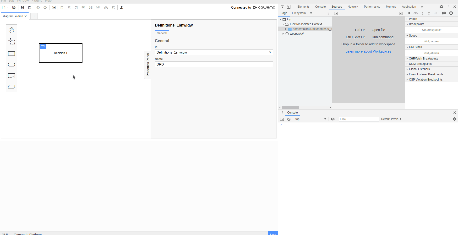 "failed to parse document as " error is logged (in web dev console ...