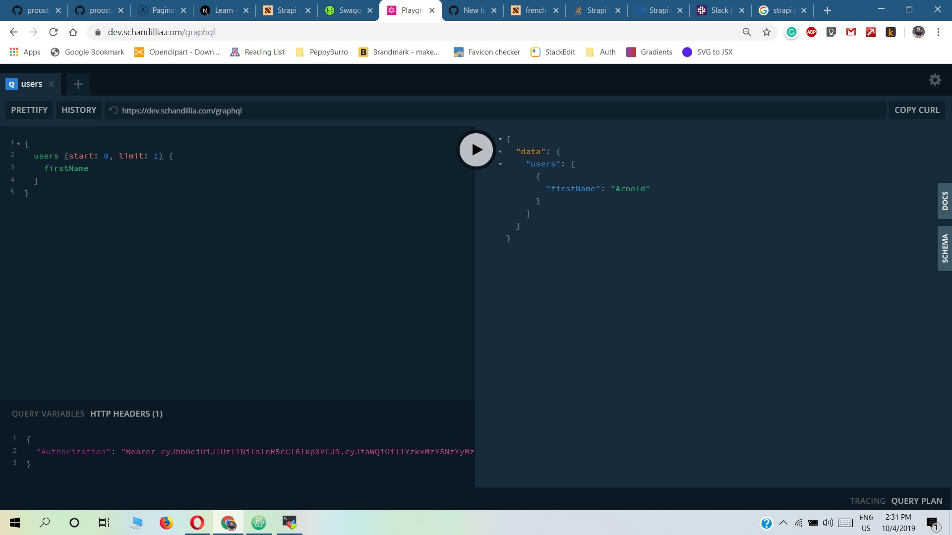 Strapi GraphQL query: “start” argument wouldn't work · Issue #4184 ...