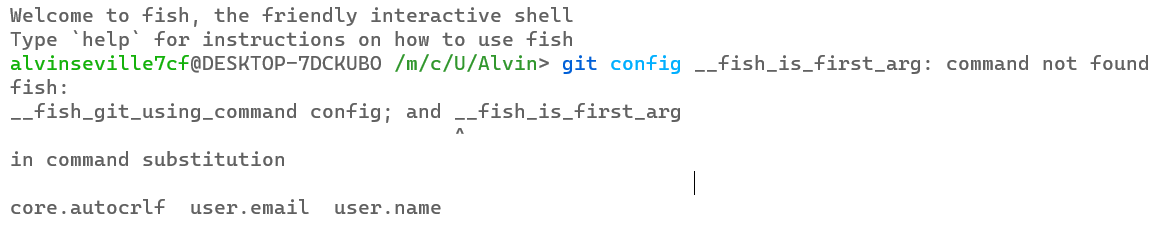 git config + tab breaks fish autocomplete · Issue #7950 · fish-shell ...