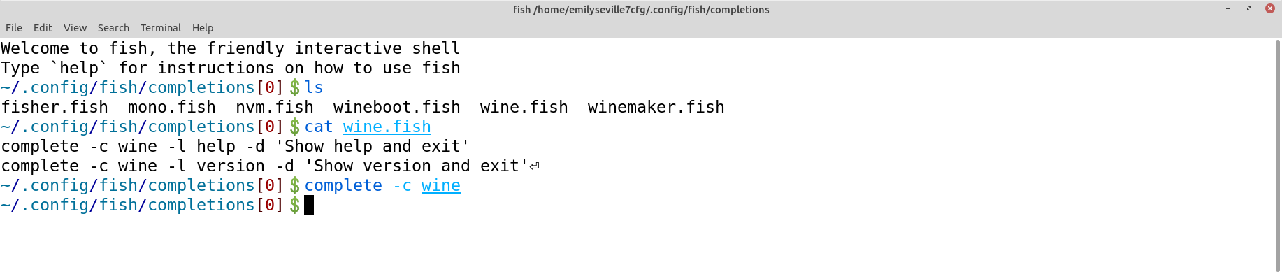 No completions shown for complete -c command-name · Issue #8425 · fish ...