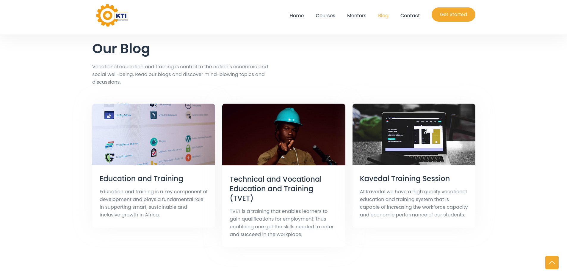 Blog Page