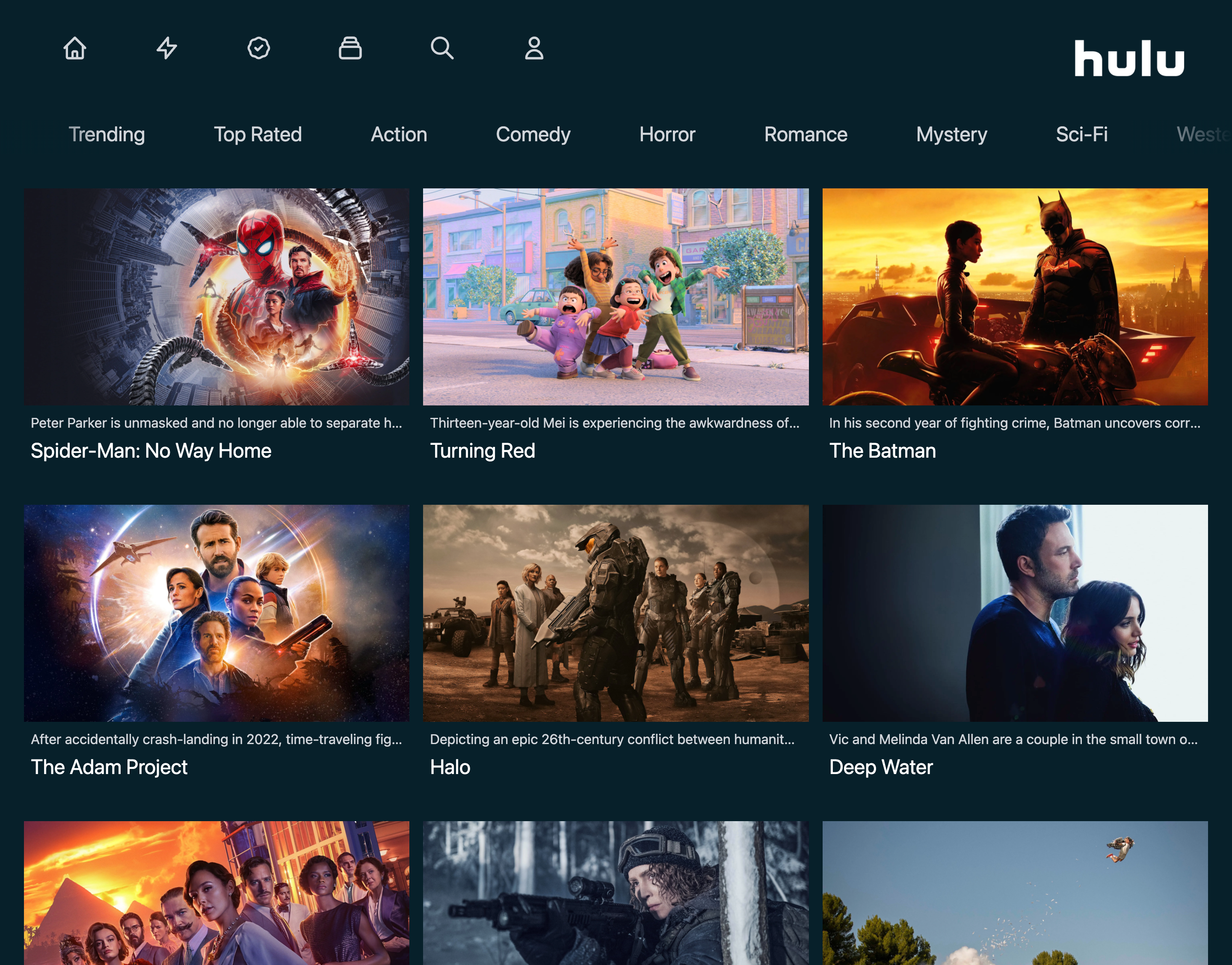 GitHub - chideraike/Hulu-web-clone: Hulu web clone built with Next.js ...