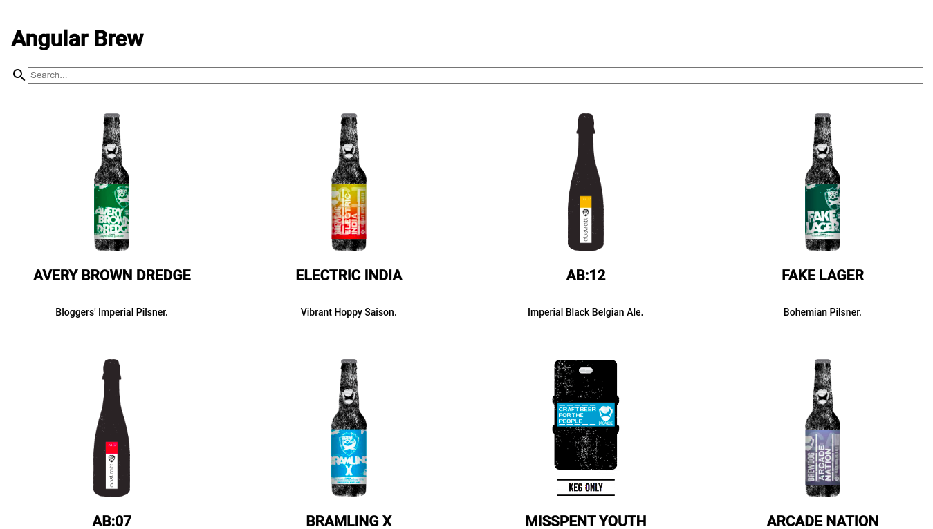 GitHub - mjmccull0/angular-brew: Web interface for searching BrewDog beers.
