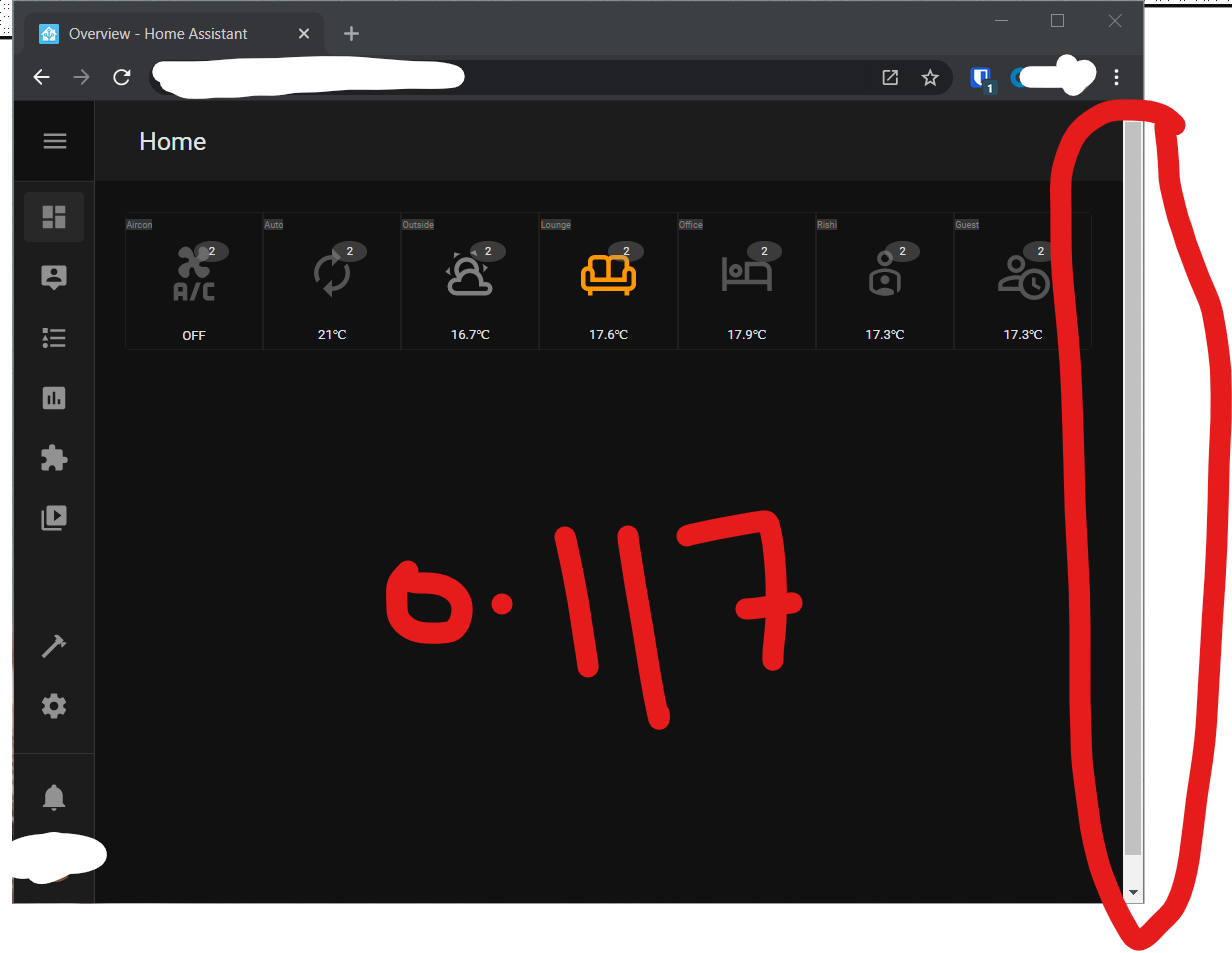 0.117 vertical scroll bar is always on · Issue 98 · ofekashery