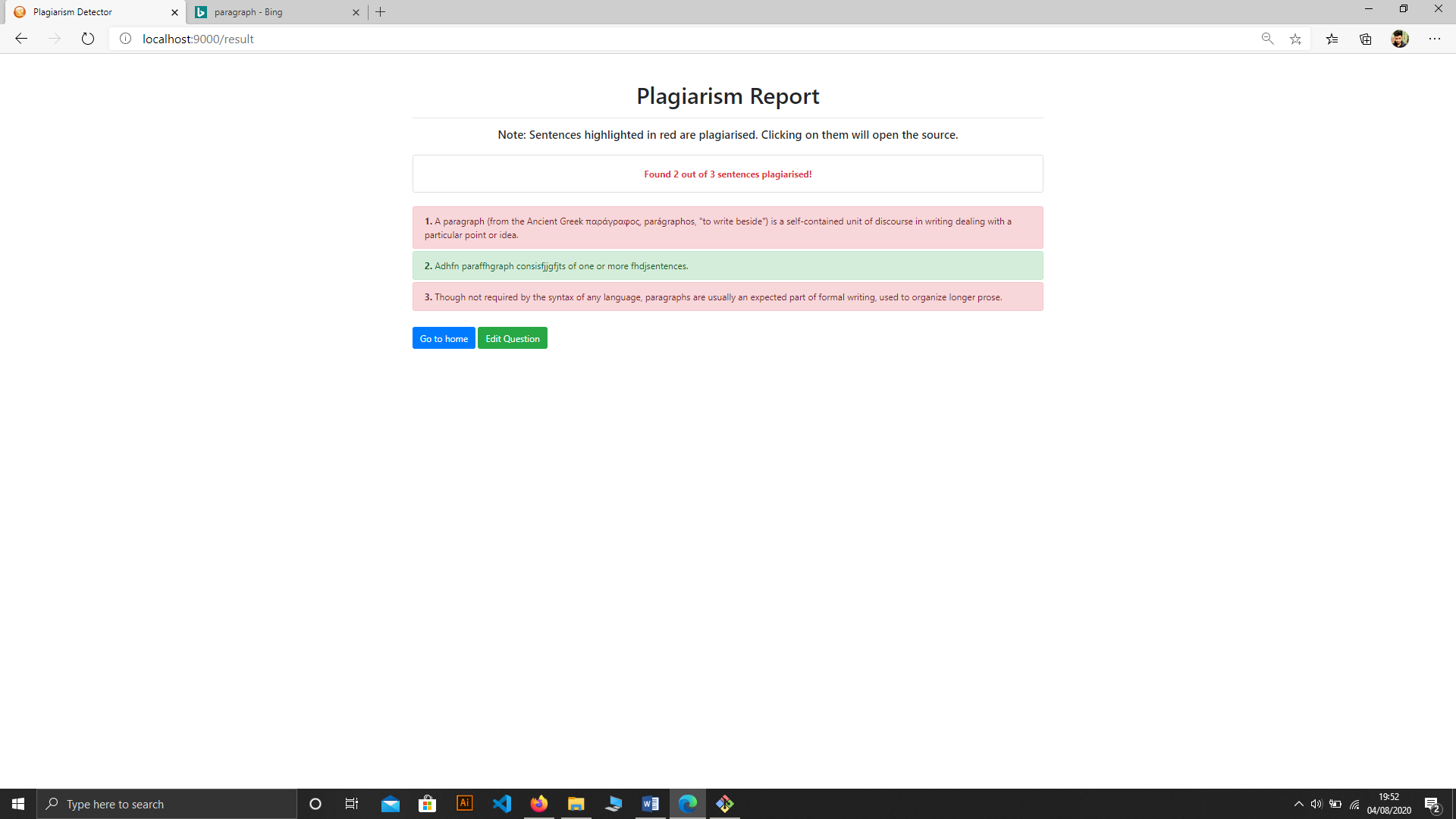 GitHub - gauravkmr065/plagi-check: The Application is a Web based ...