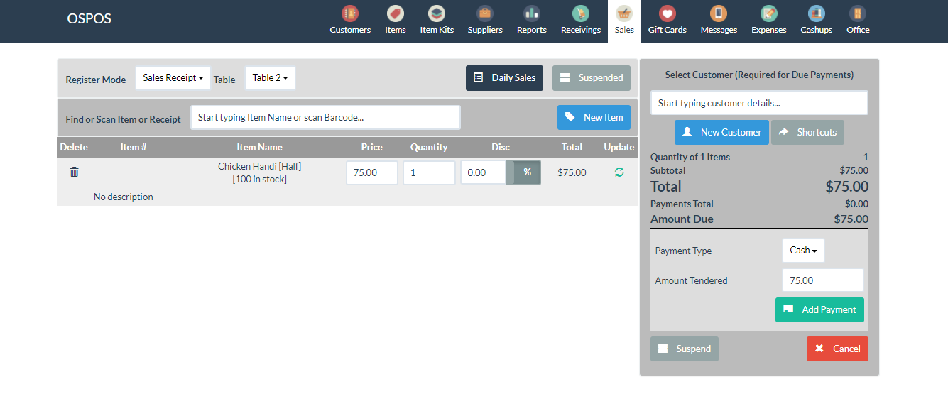 Items duplicate in different tables in sales section. · Issue #3411 ...