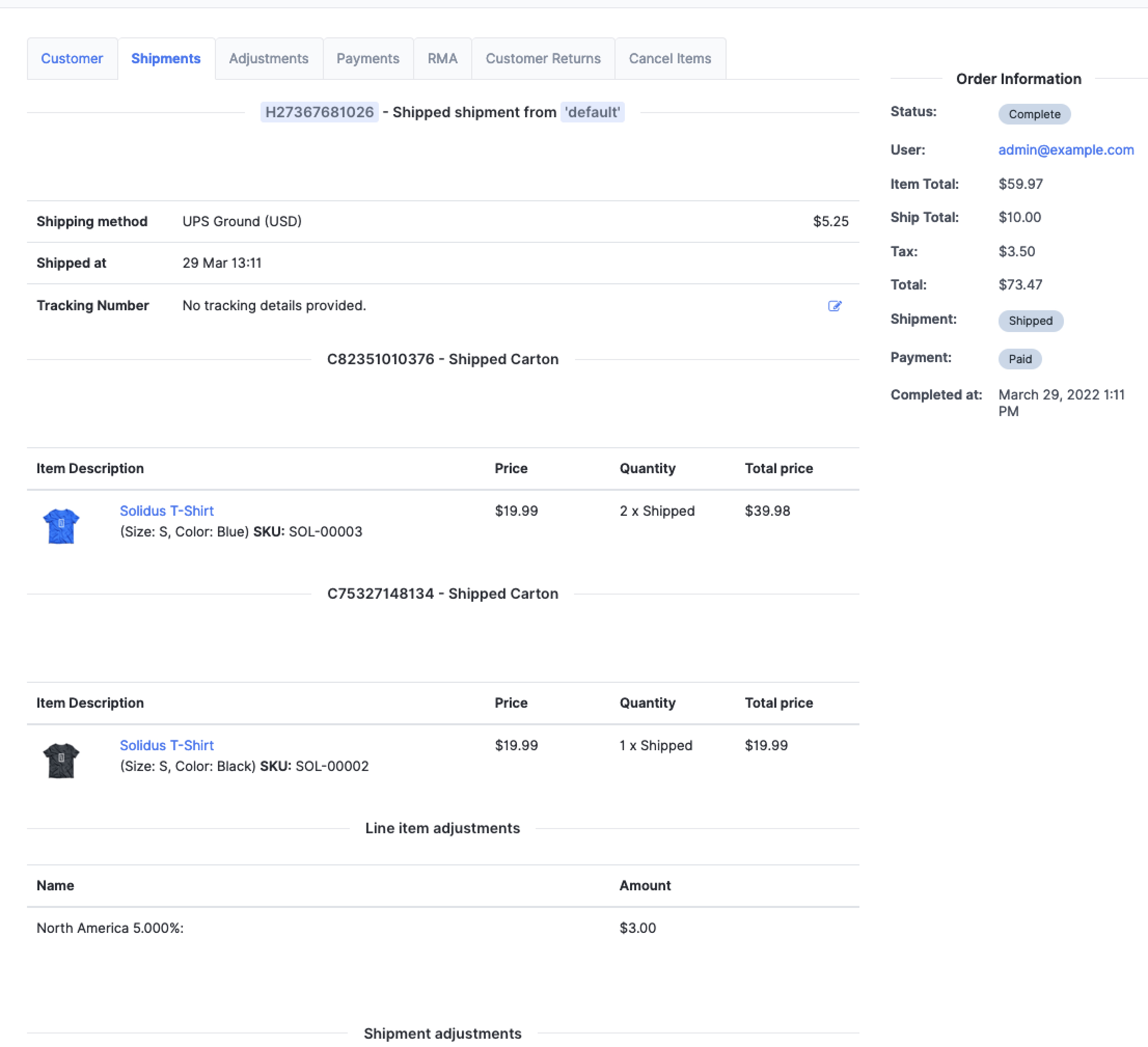 Solidus - Multiple cartons