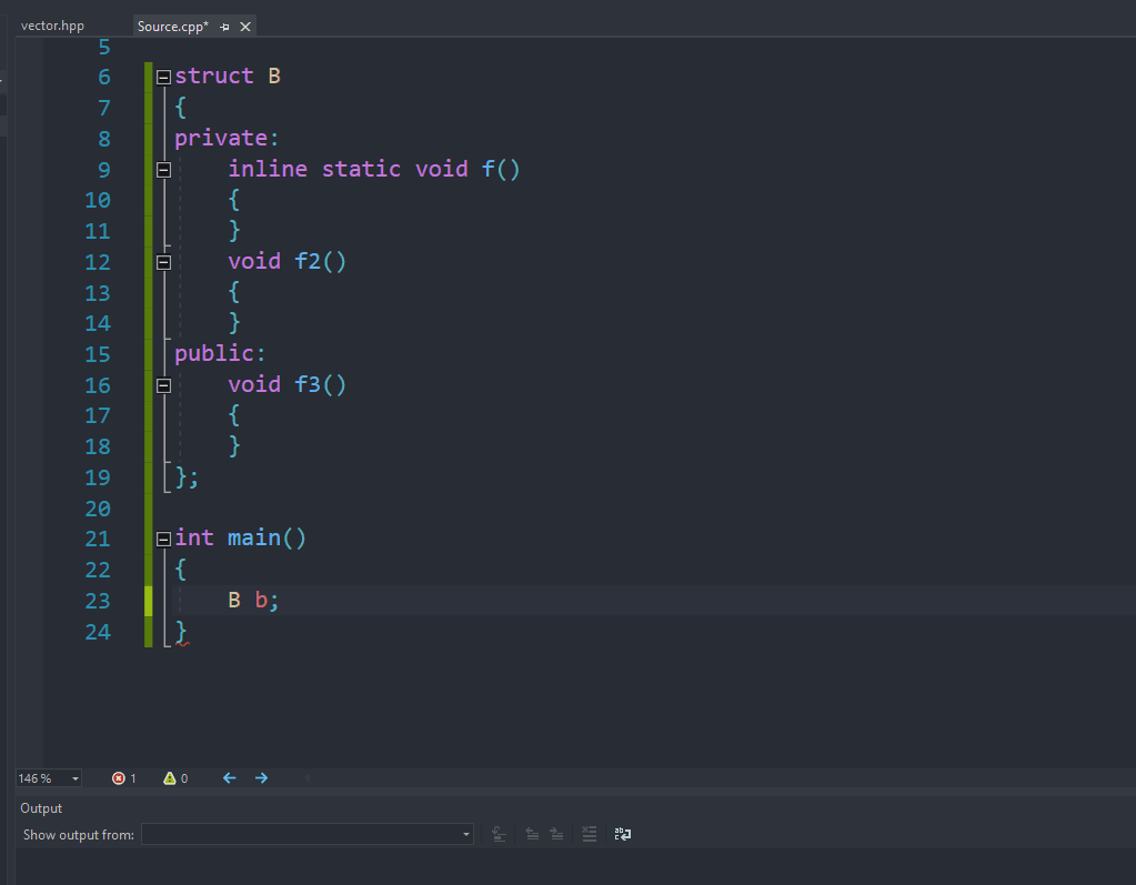 Completion doesn't work for private or protected members · Issue #1955 ...