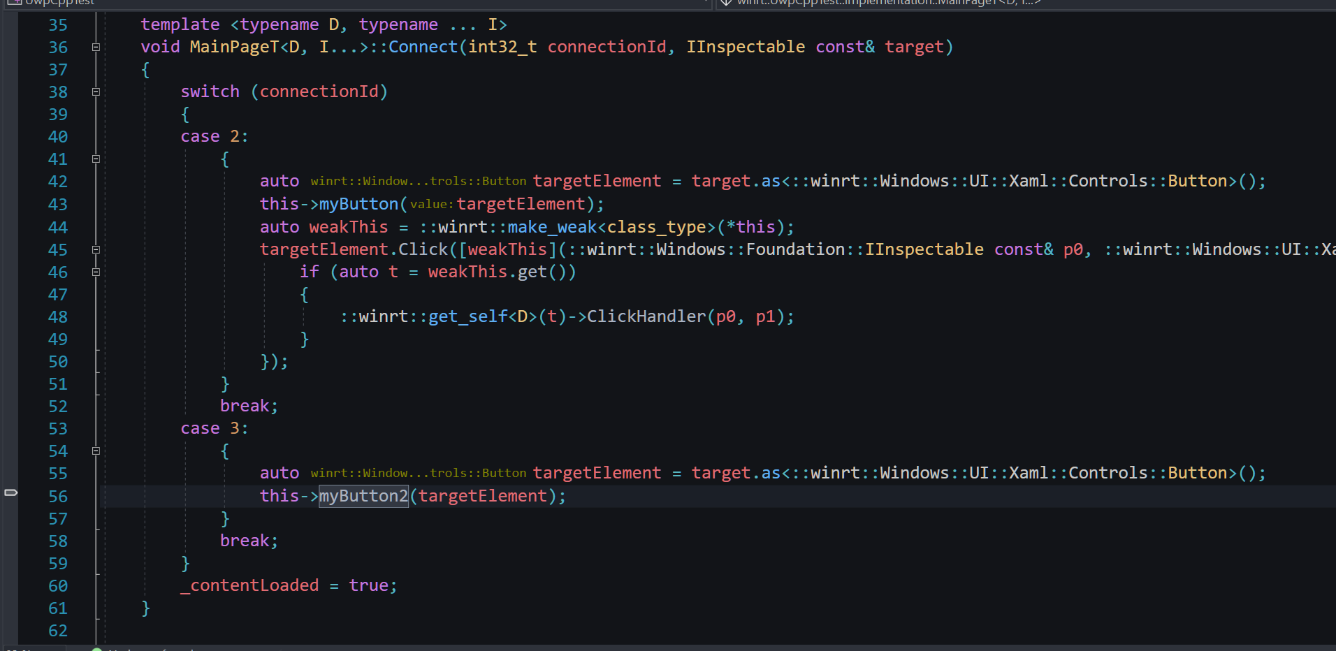 Renaming xaml file breaks everything in C++/WinRT · Issue #7365 ...