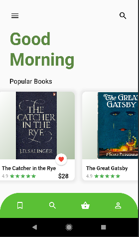 GitHub - anuj1317/Book_shop_UI: Flutter Book Shop UI