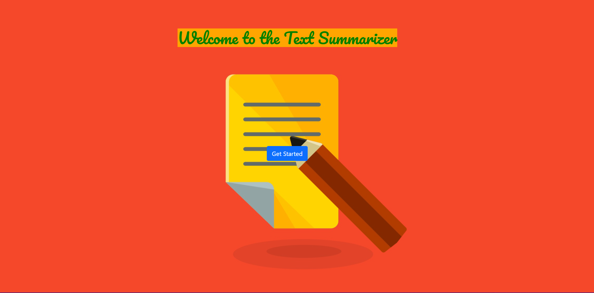 GitHub - Ayushjain1722/Text-Summarizer: A webapp that summarizes the ...