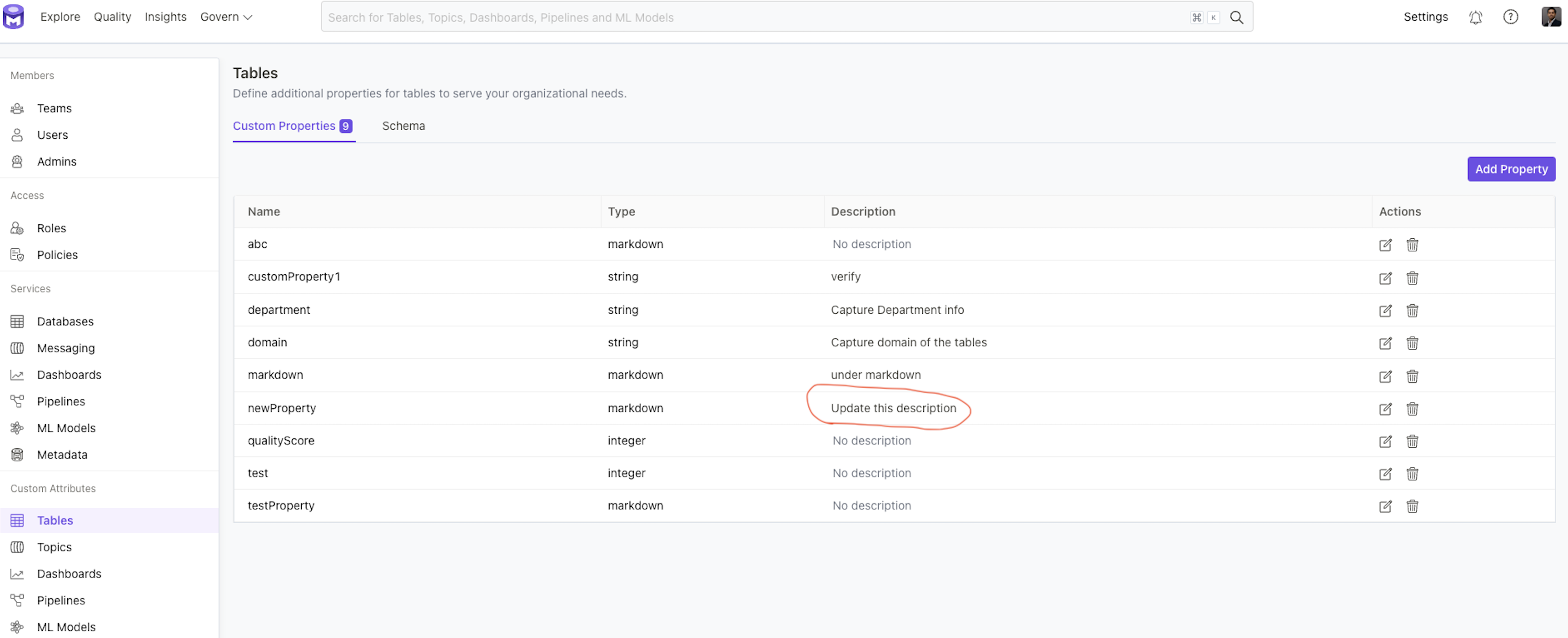 Custom attributes descriptions are not updated · Issue #9783 · open ...