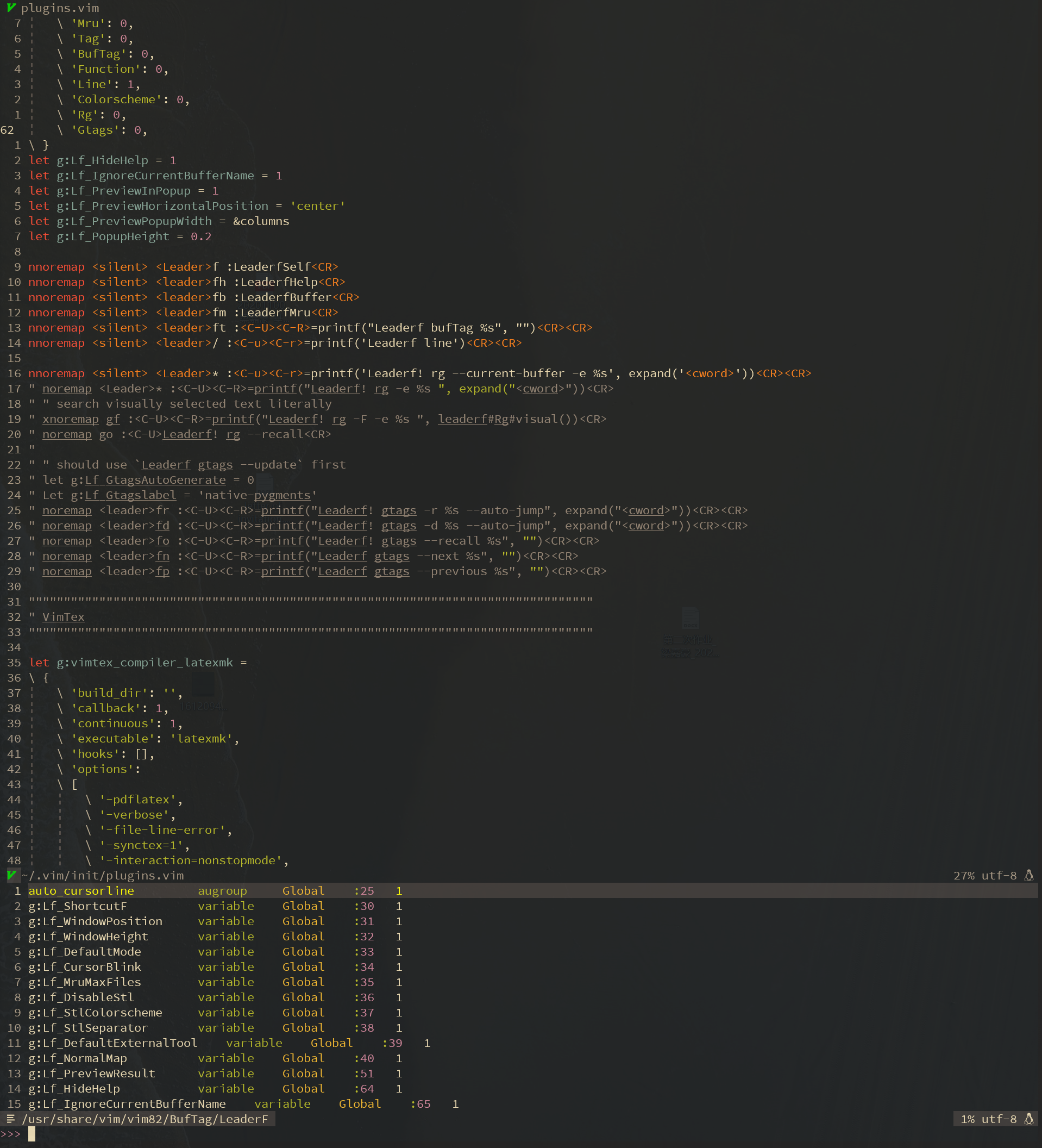 使用preview后有一些操作上的建议 · Issue #769 · Yggdroot/LeaderF · GitHub