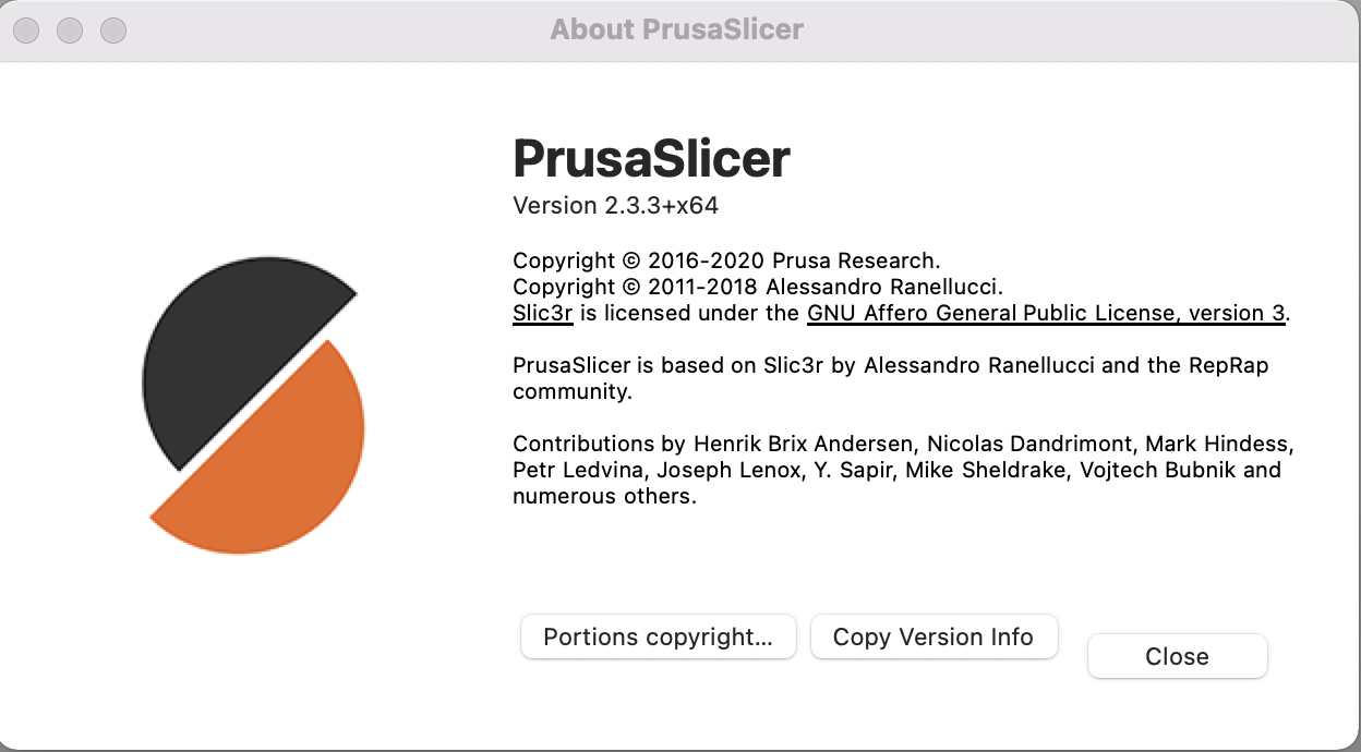 "About PrusaSlicer" · Issue #6776 · prusa3d/PrusaSlicer · GitHub