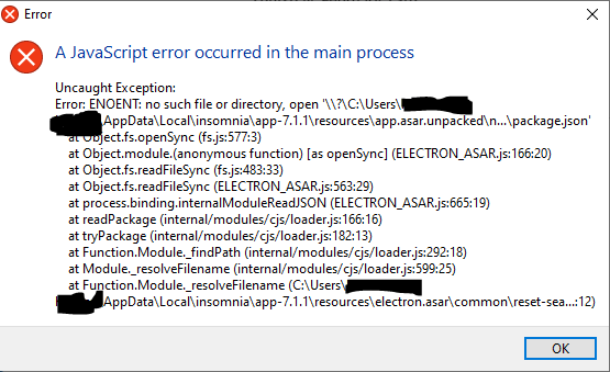 update to 7.1.1 broken (windows) · Issue #1955 · Kong/insomnia · GitHub