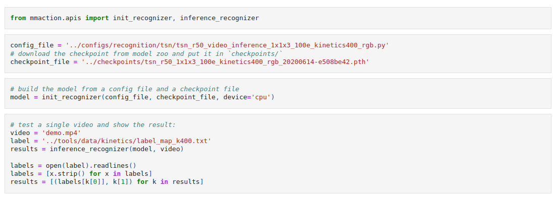 Training with a dataset that does not provide mmaction · Issue #2097 ...