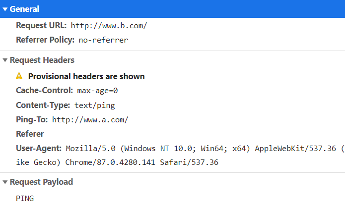 Html Ping属性 Issue 8 Vickizheng7 Blog Github