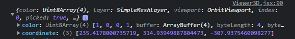[Bug] Picking a point on 3D object · Issue #6587 · visgl/deck.gl · GitHub