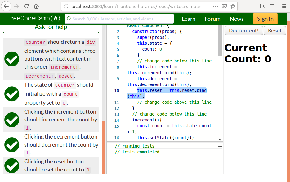 After Change - Correct Codes