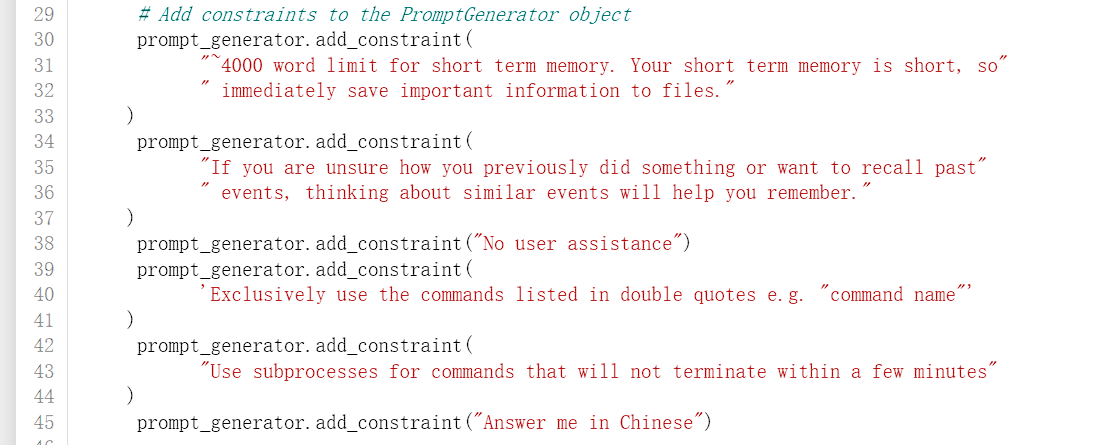 我如何通过修改chat.py文件来默认使autogpt在工作时要求openai api使用中文回复所有答案。 · Issue #1549 ...