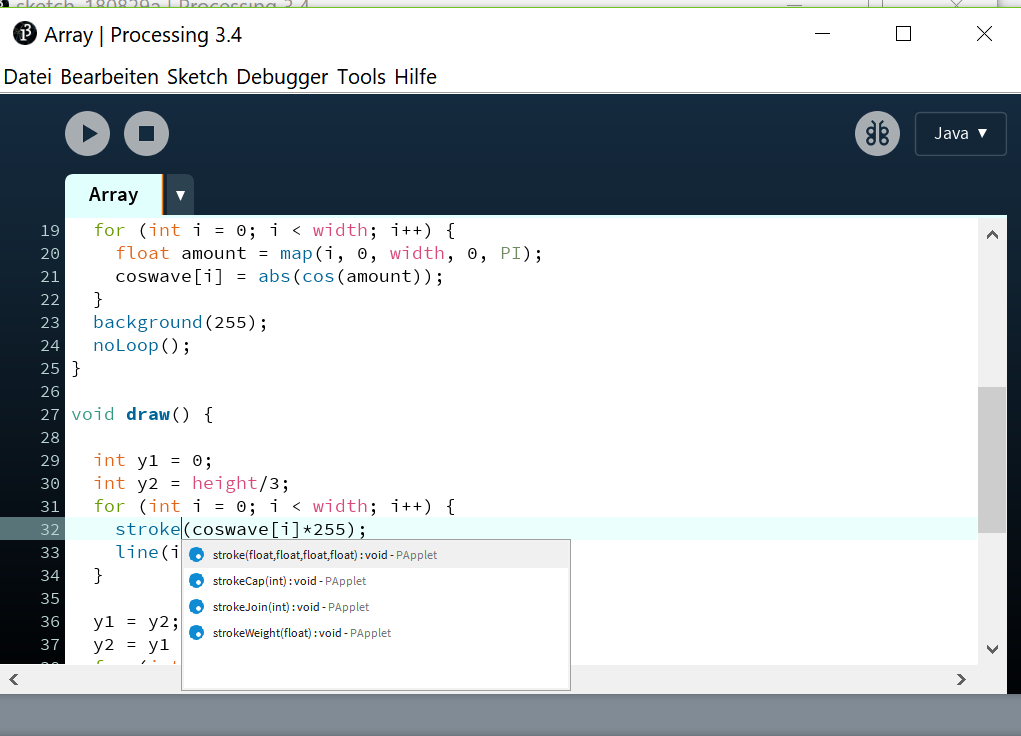 Very Small Font For Code Completion Issue 5640 Processing