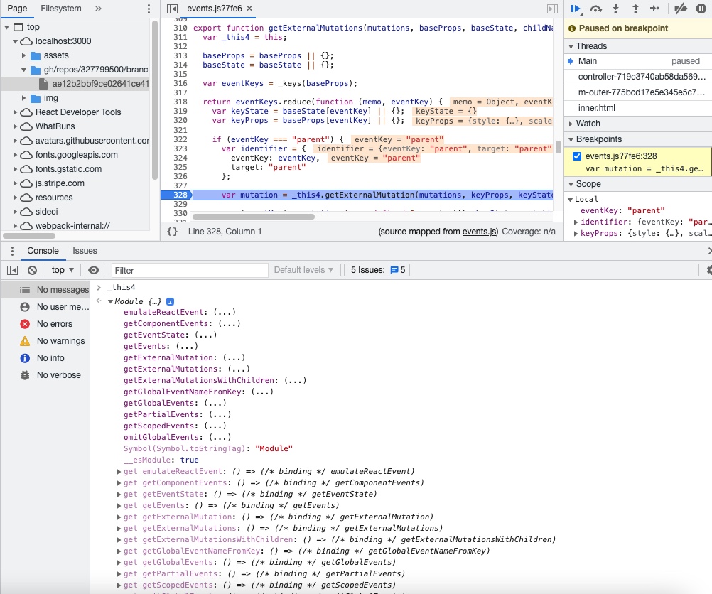 Bug: Namespace exports cannot use `this` (previously "o ...